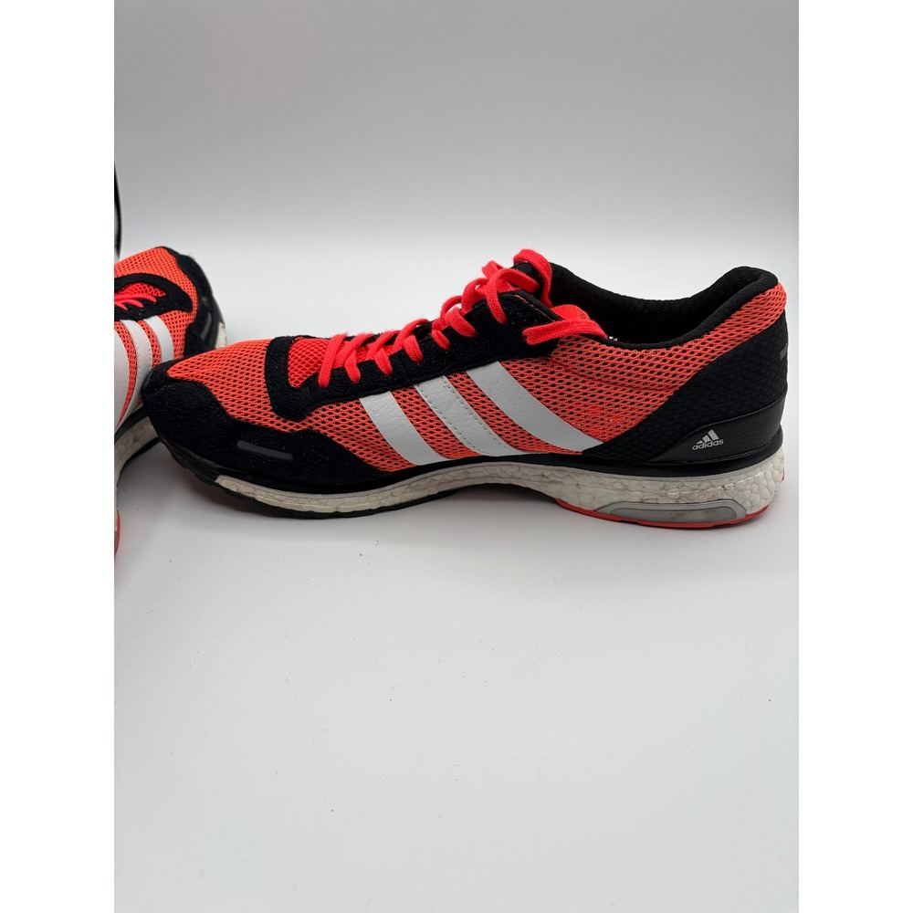 Adidas Adizero Adios Boost 2 Mens Size 13 Orange Black AF6554 Running Shoes - Picture 5 of 9